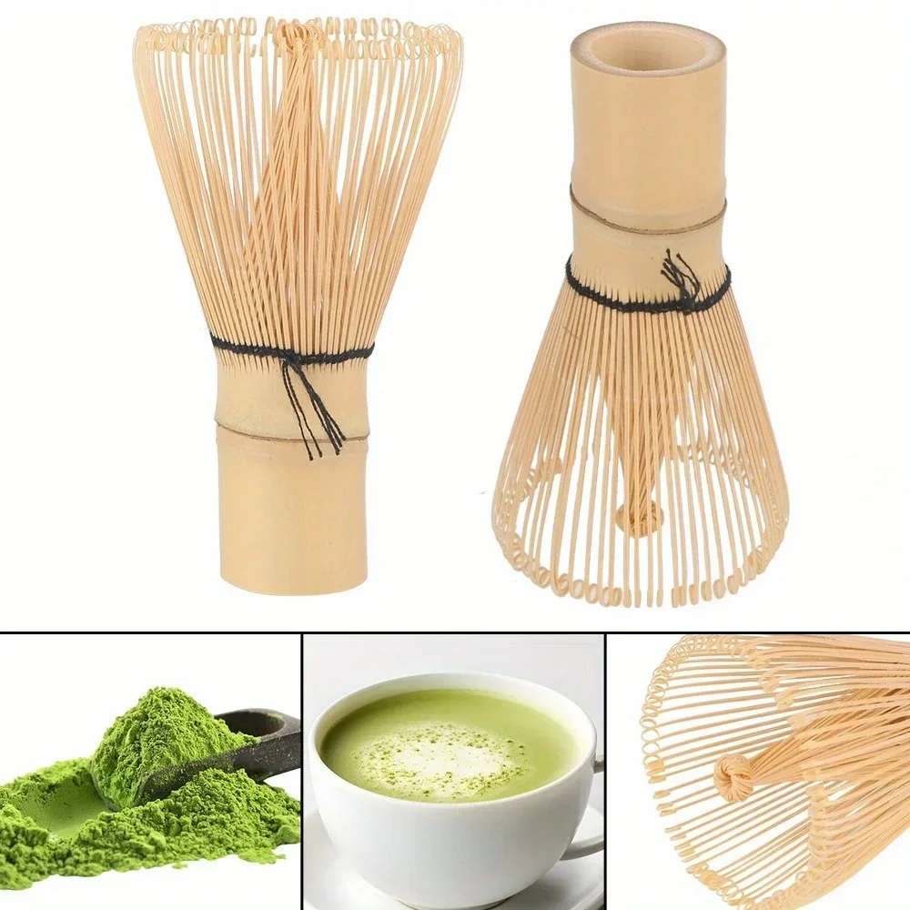 1 قطعة اكسسوارات المطبخ 100 ما - مراجعة Bamboo Whisk Chasen وسعره