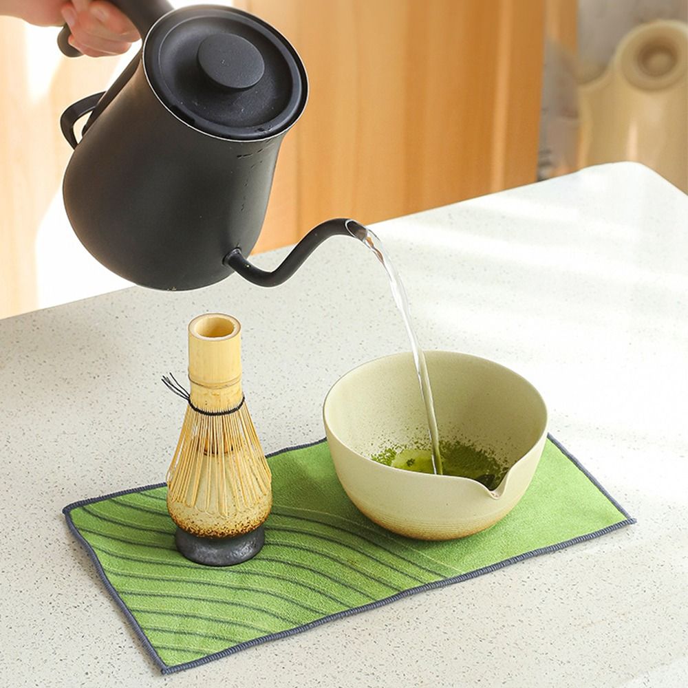 4 قطعة جديد الخيزران السيراميك - مراجعة Bamboo Whisk Chasen وسعره