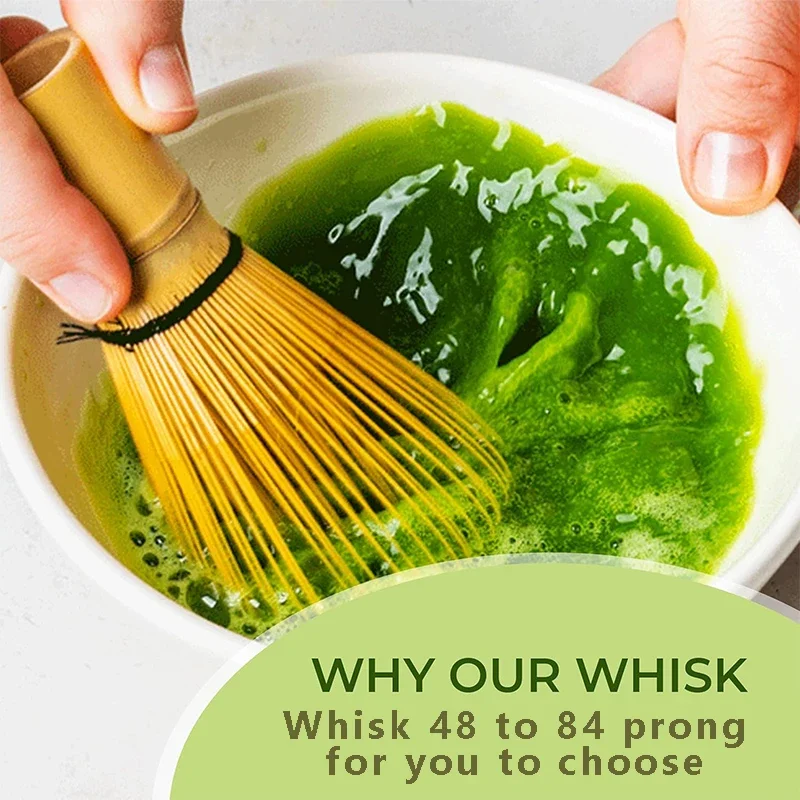 ماتشا الشاي الأخضر خفقت 120 شو - مراجعة Bamboo Whisk Chasen وسعره